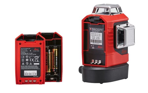 ﻿LEICA LINO L6G 3 Eksen 360 Derece Çapraz Çizgili Şarjlı Yeşil Lazer Terazi