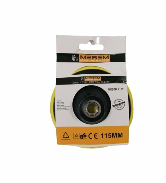 Meşem 4105 Cırtlı Disk Zımpara Tabanı 115mm