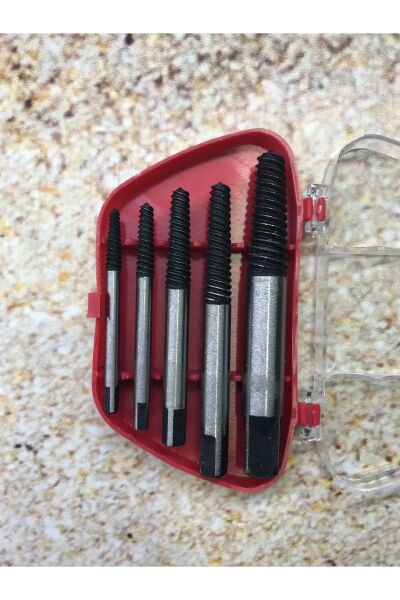 Nexon 5031 Ters Kılavuz Hasar Görmüş Vida Sökme Aparatı 5 Parça