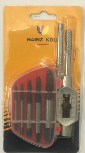 Nexon 5030 Kollu Ters Kılavuz Hasar Görmüş Vida Sökme Aparatı 5 Parça