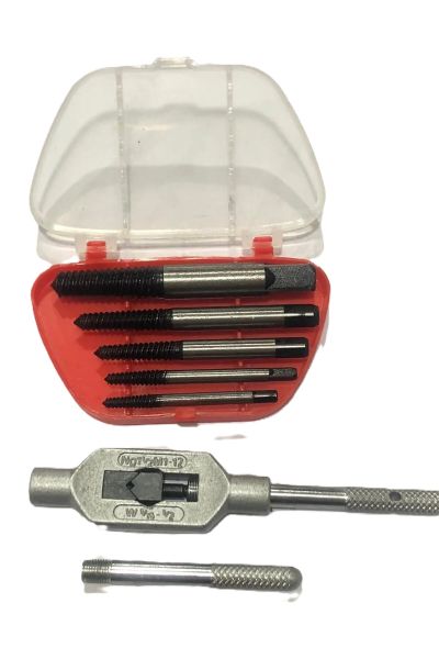 Nexon 5030 Kollu Ters Kılavuz Hasar Görmüş Vida Sökme Aparatı 5 Parça