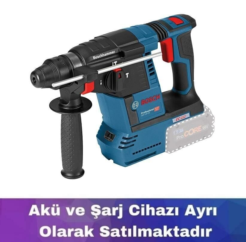 Bosch GBH 18V-26 Aküsüz Kırıcı Delici Hilti (SOLO) - 0611909000