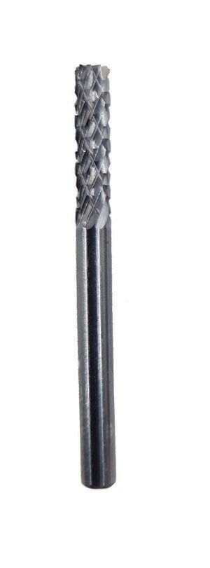 NEXON B Tipi Silindir Kesici Başlı Elmas - Karbür Kalıpçı Freze Ucu 3.0 mm (Dremel Uyumlu)