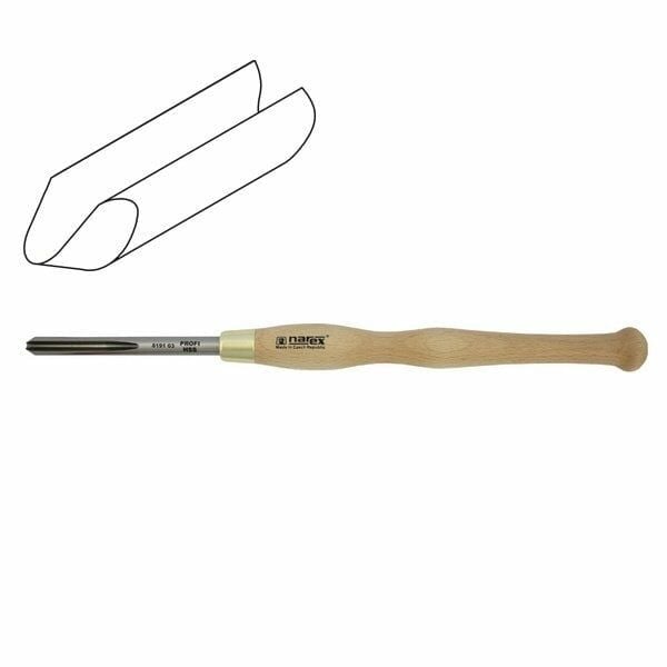 NAREX 819103 Kase Ağız HSS Ahşap Torna Bıçağı 13x150 mm