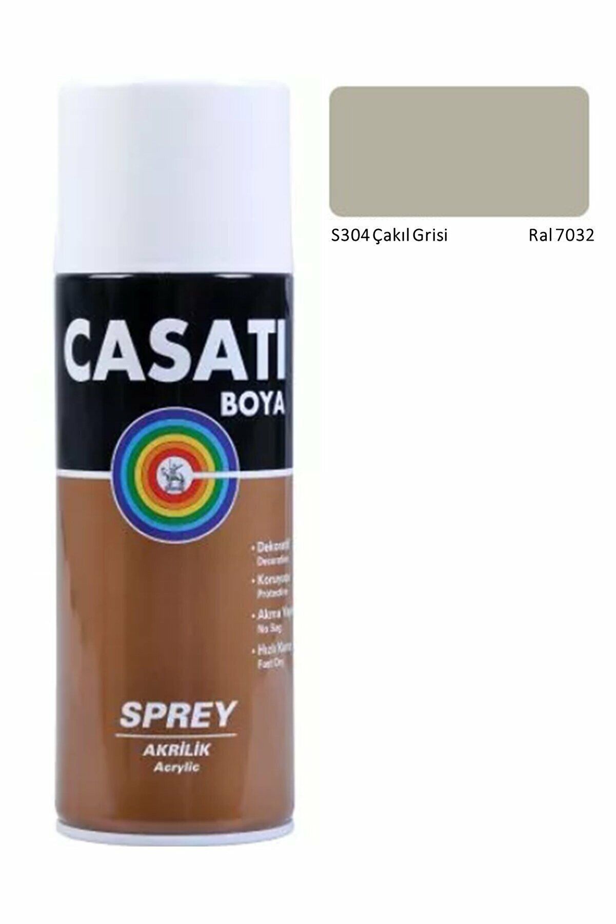 Casati Sprey Boya 304 Çakıl Gri 400ml