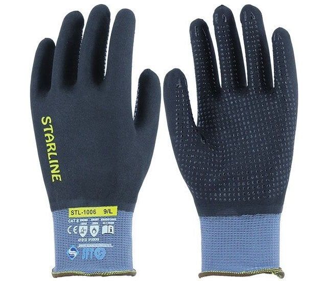 STARLINE STL-1006 Nitril Köpük Eldiven 10 Numara
