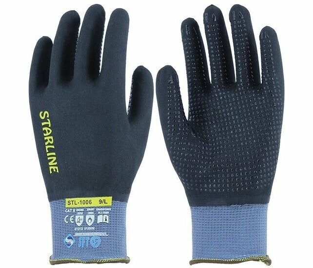 STARLINE STL-1006 Nitril Köpük Eldiven 8 Numara