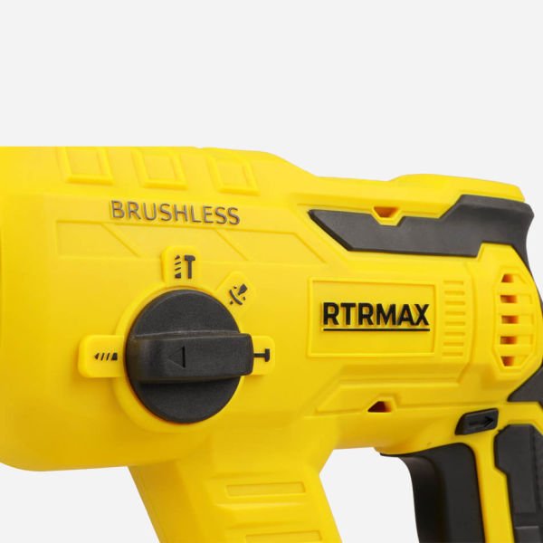 RTRMAX AKÜLÜ ELEKTROPNÖMATİK KIRICI DELİCİ KÖMÜRSÜZ 2.2J AKÜSÜZ X-LION - RTX2095B