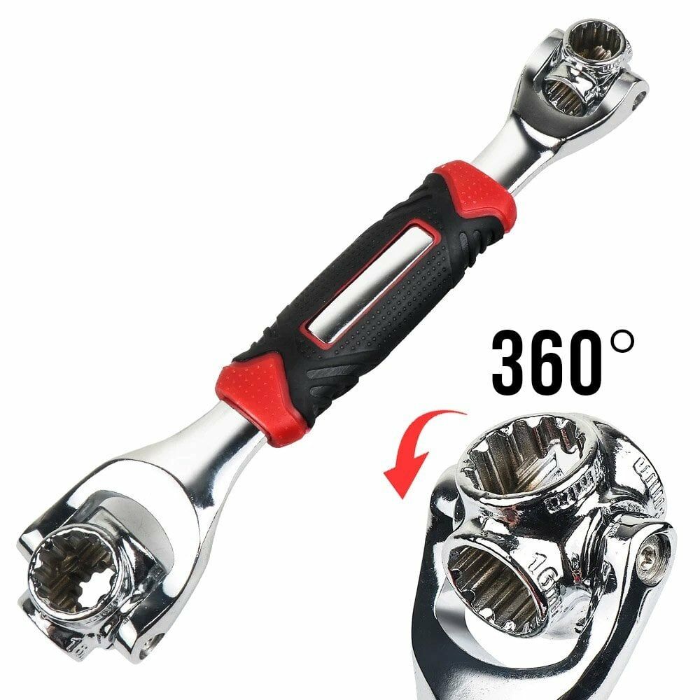 NEXON 360 Derece Oynar Kafalı Lokma Anahtar (5281)