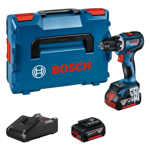 Bosch GSR 18V-90 C 18V Akülü Vidalama Makinesi 2x5 Ah - 06019K6006