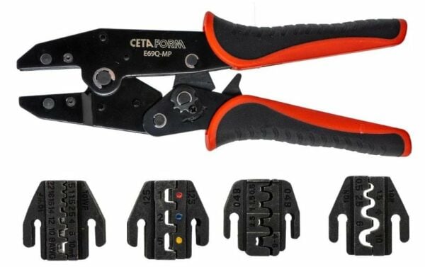 Ceta Form E69Q-P04 Kablo Pabucu Sıkma Takımı 4 Parça