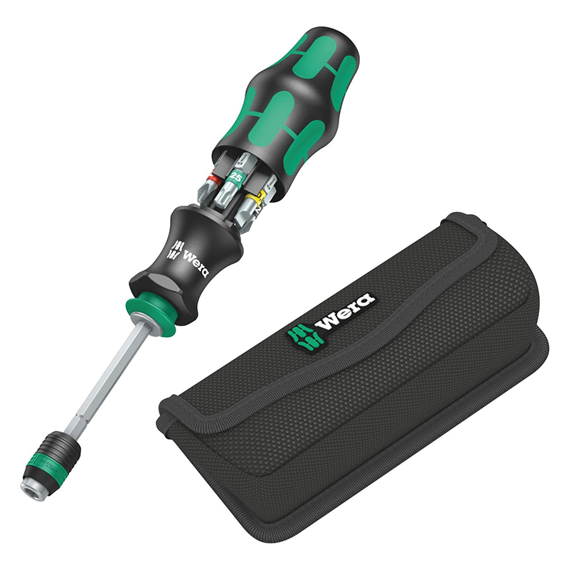 WERA Kraftform 20 Compact Tornavida ve Bits Uç Seti (05051016001)