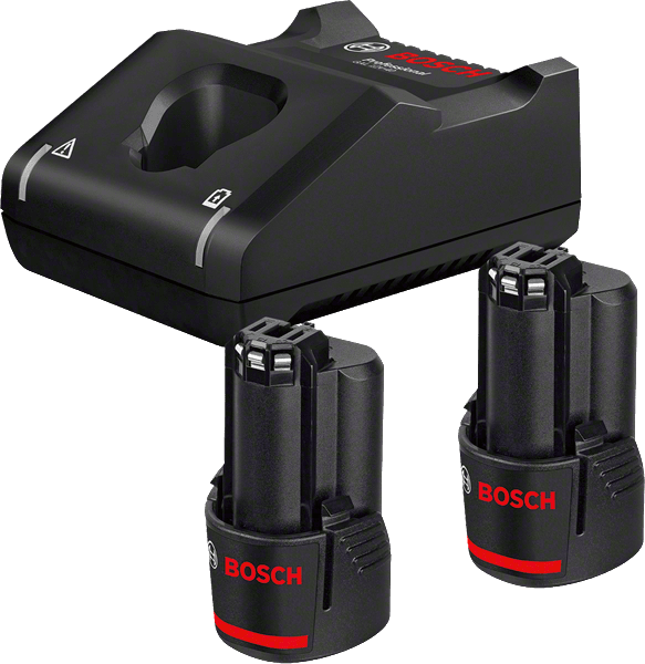 Bosch 12V Başlangıç seti 2x2.0 Ah + GAL 12V-40 ( 1600A019R8 )