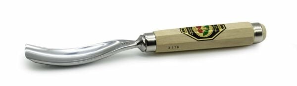 KIRSCHEN Two Cherries Bükülmüş Oluklu Iskarpela 35 mm (Cut 7 - 3116035)