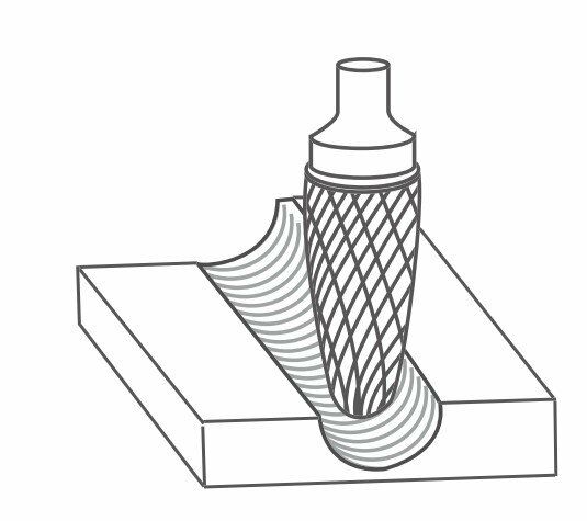 NEXON F Tipi 5 mm Oval Elmas - Karbür Kalıpçı Freze Ucu (Dremel Uyumlu)