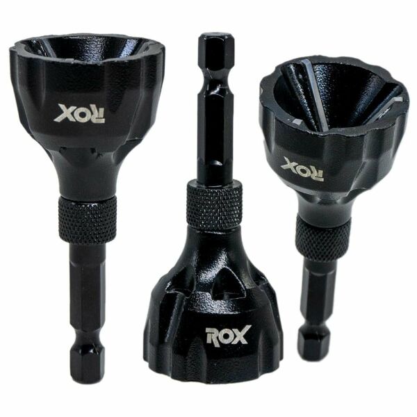 ROX WOOD Matkap İçin Bits Saplı Çapak Alma Aparatı 3-20 mm (153ROX1097)