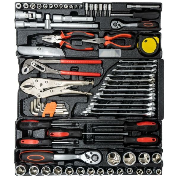 NEXON Metal Katlanır Dolu Alet Çantası 81 Parça (5578)