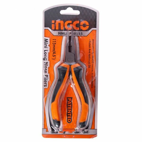 Ingco HMLNP081158 Mini Kargaburun Pense 115mm