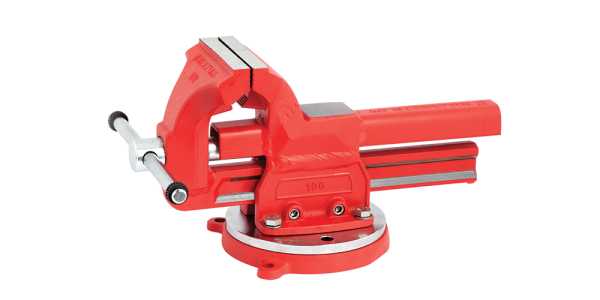 İzeltaş- Dövme Çelik Mengene (Döner Tabla Dahil) 100 Mm