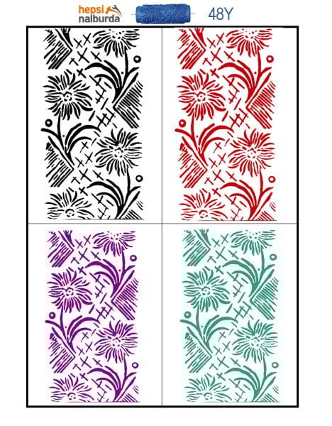 Plus Proline Dekoratif Desenli Rulo Yedeği 048Y