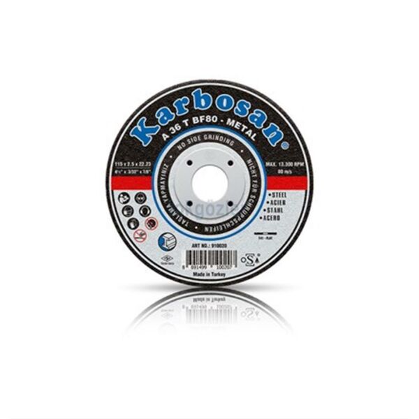 Karbosan Metal Kesme Diskleri Düz 230 x 3.0 x 22.23 - 910050