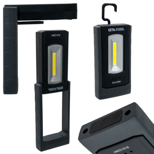 CETA R10-COM1 Şarjlı Led Kompakt El Feneri 300 Lümen