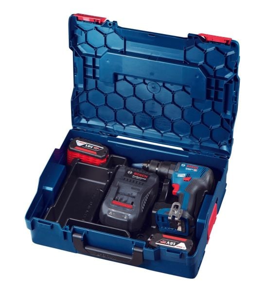 Bosch GSB 18V-50 Akülü Darbeli Vidalama Makinesi 2x5.0Ah - 06019H5101