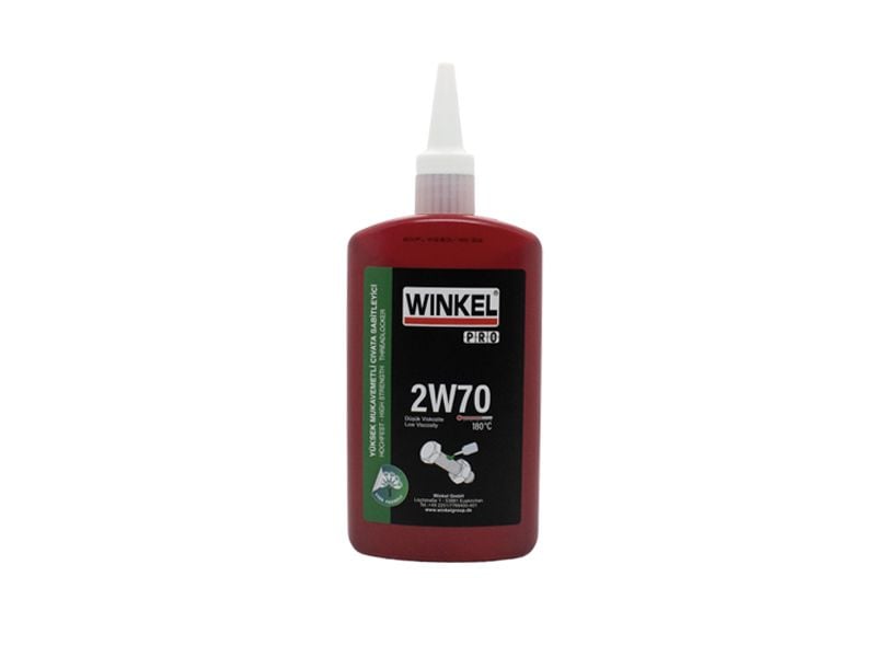 WINKEL PRO 2W70 Civata Sabitleyici Yüksek Mukavemet 250 ml