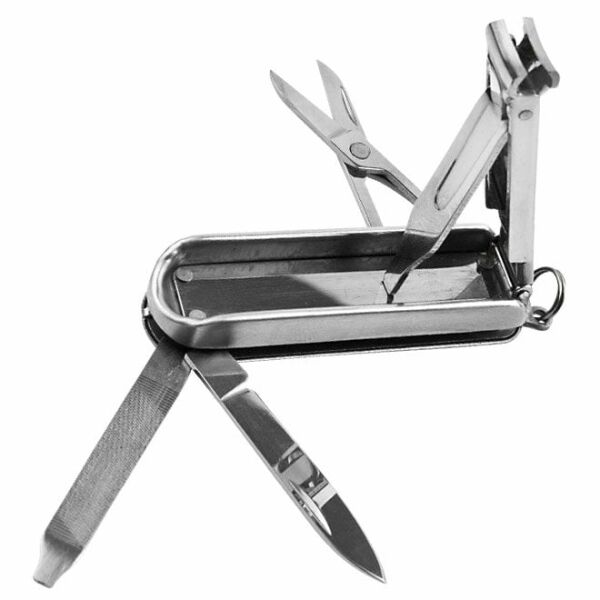 TRUE UTILITY NailClip Tırnak Makaslı Anahtarlık Çakı (TU 215)