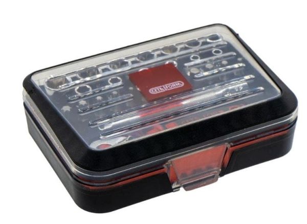 Ceta Form C00-27PH5 1/4'' Lokma Takımı 27 Parça (Plastik Kutulu)