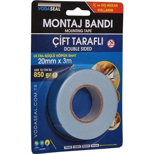 Vodaseal Çift Taraflı Köpük Bant 20mmx3metre