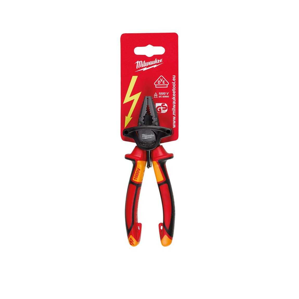 Milwaukee T4932464571 Kombine Pense 165mm Vde 1000v