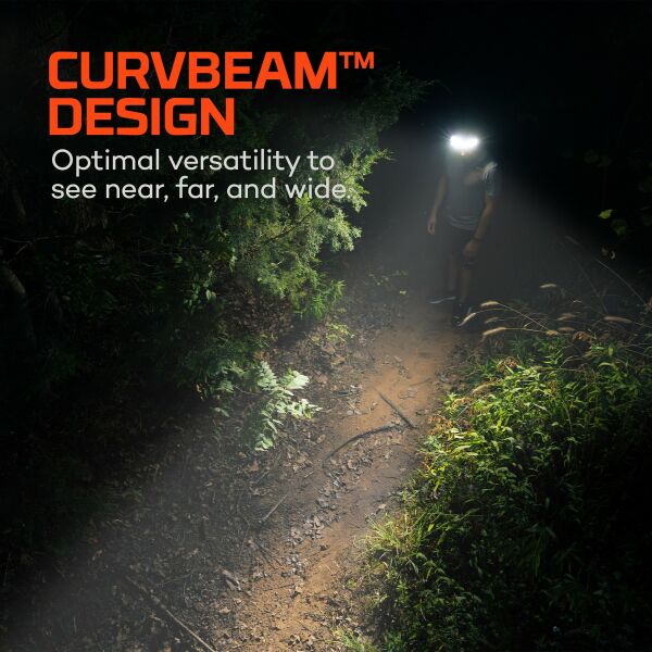 NEBO CurvBeam 600 Lümen Şarjlı Kafa Feneri
