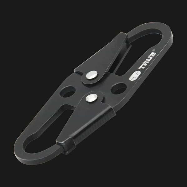 TRUE UTILITY Doubletrap 2 Karabina Anahtarlık (TU 916K)