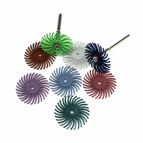 ROX Wood Detay Parlatma Fırça Seti 10 Parça (Dremel Uyumlu)