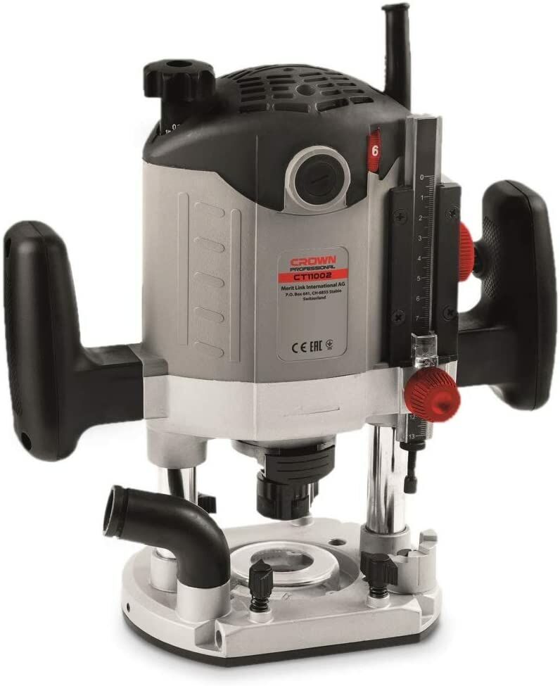 CROWN CT11002 El Freze Makinası 12 mm 1400 Watt