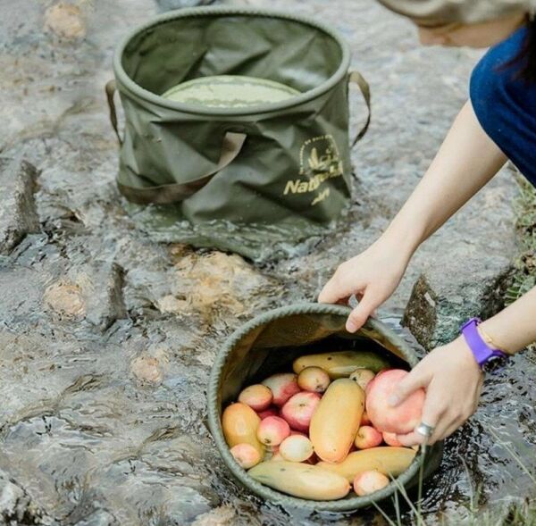NATUREHIKE Katlanabilir Su Geçirmez Kamp Kovası (NH20SJ040)