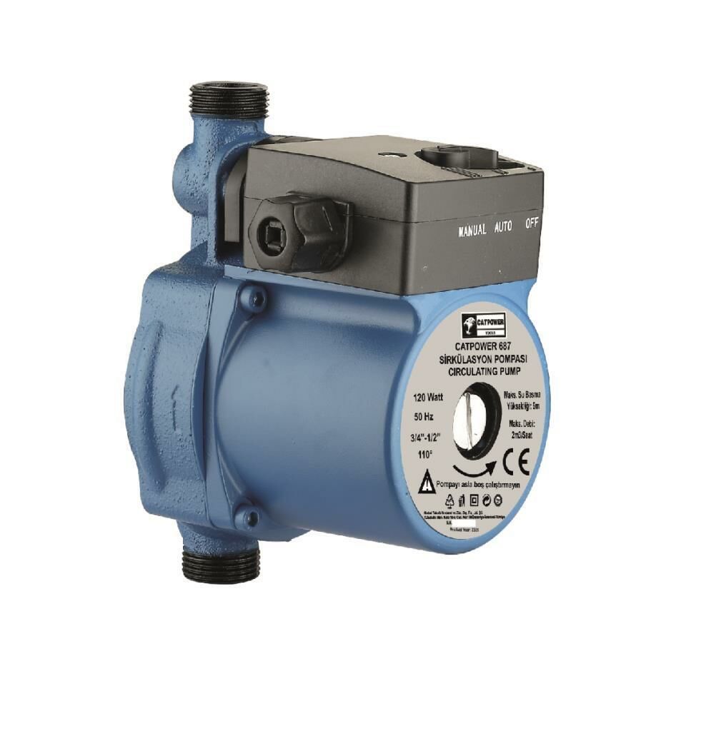 Catpower 687 Sıcak Su Sirkulasyon Pompası 120W