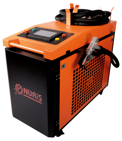 NURİŞ NL2000W Su Soğutmalı Lazer Kaynak Makinası ve Lazerli Metal Temizleme