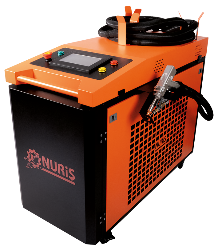 NURİŞ NL2000W Su Soğutmalı Lazer Kaynak Makinası ve Lazerli Metal Temizleme