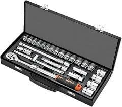 Retta 1/2  6 Köşe Lokma Seti 25 Parça Uzatmalı Cırcır RLT2501