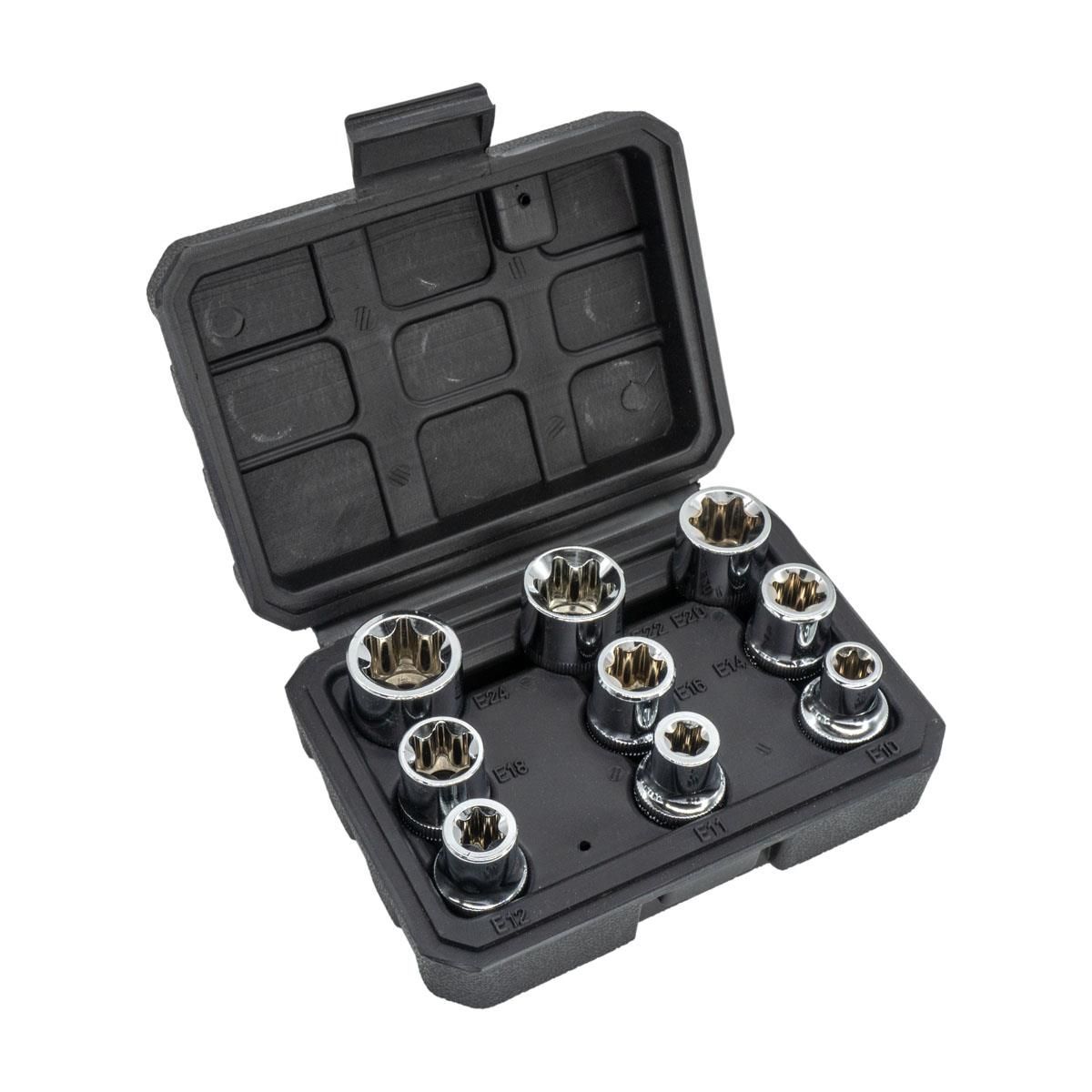 NEXON 5547 1/2'' Torx Lokma Anahtar Seti 9 Parça