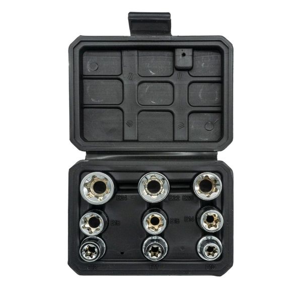 NEXON 5547 1/2'' Torx Lokma Anahtar Seti 9 Parça