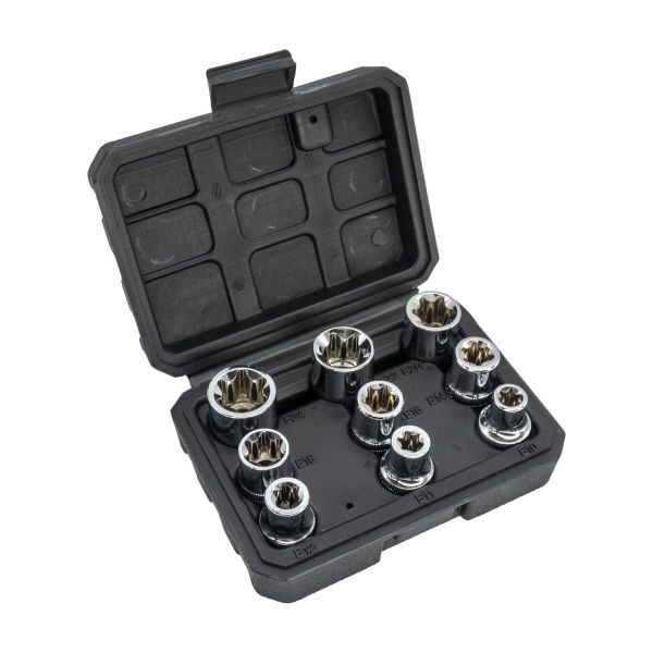 NEXON 5547 1/2'' Torx Lokma Anahtar Seti 9 Parça