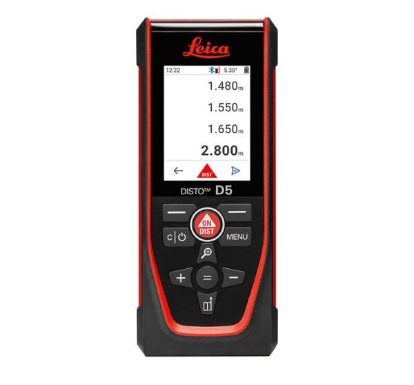 LEICA DISTO D5 Bluetooth ve Kameralı Lazer Metre (200 Metre)