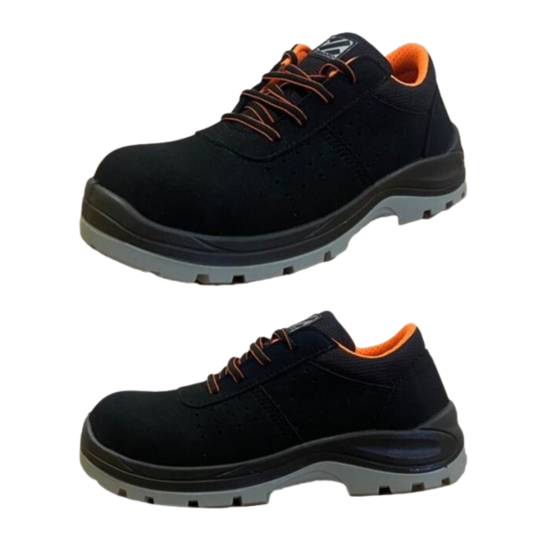 Zimaro S1 Turuncu Süet Çelik Burunlu İş Ayakkabısı No:39