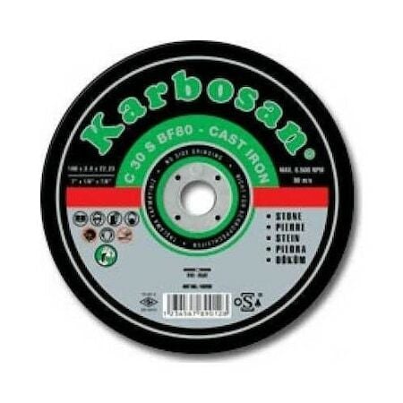 Karbosan 180x3.0x22.23mm Beton Mermer Kesme Taşı