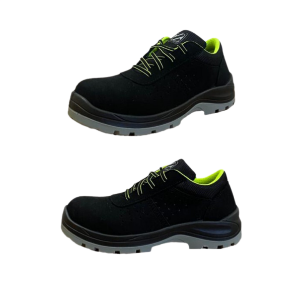 Zimaro S1 Yeşil Süet Çelik Burunlu İş Ayakkabısı No:36