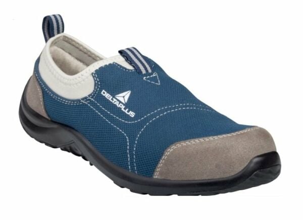 DELTAPLUS MIAMI S1P SRC Bez İş Ayakkabısı Siyah - Mavi (Numara Seçiniz)