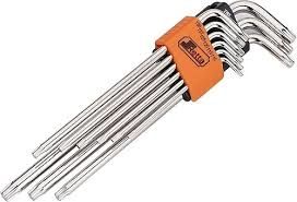 Retta Deliksiz Torx Allen Uzun 9 Parça RAT8009